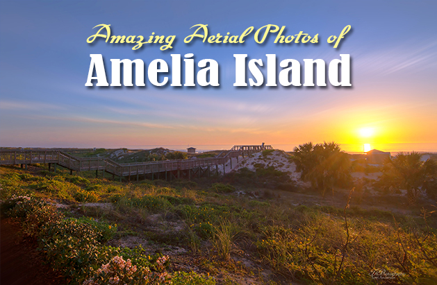 aerial photos of amelia island fernadina beach photography